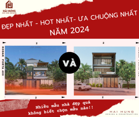 Khám Phá Các Mẫu Nhà Đẹp Nhất Năm 2024 Hải Hưng: Thiết Kế Độc Đáo, Thi Công Trọn Gói