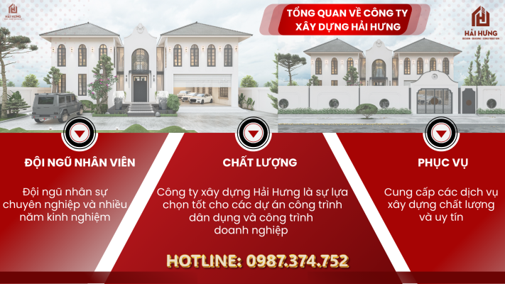 Đánh giá tổng quan về công ty xây dựng Hải Hưng