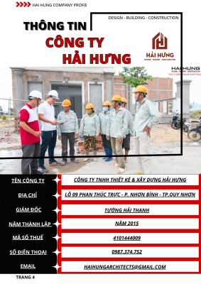 Giới thiệu về công ty xây dựng Hải Hưng