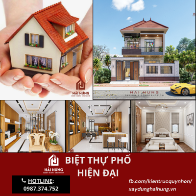 Mẫu thiết kế nhà trọn gói do Hải Hưng thiết kế và thi công xây dựng