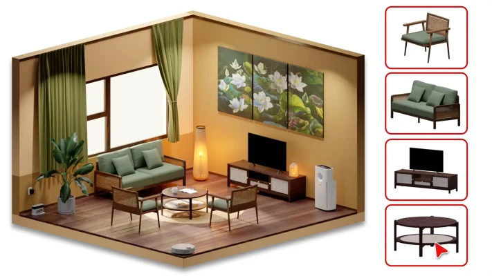 Giai đoạn thiết kế nội thất sáng tạo