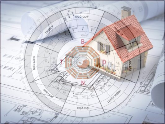 Lưu ý phong thủy xây nhà: phân tích vị trí và hướng nhà