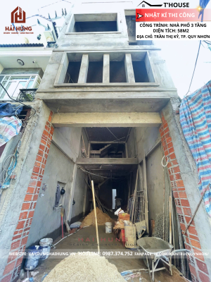 Thiết kế tầng trệt nhà phố 3 tầng