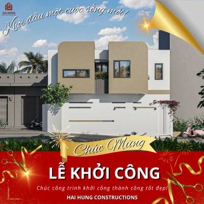 Ý nghĩa lễ khởi công nhà phố