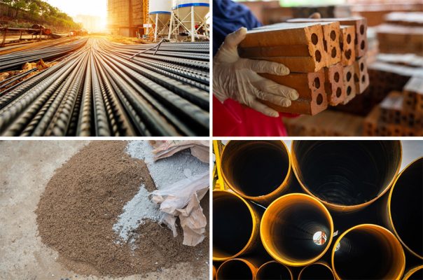 Vấn đề thứ 2 về nguyên vật liệu xây dựng đạt chất lượng khi xây nhà