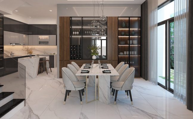 Chuẩn không gian sống với lựa chọn thiết kế nội thất phòng ăn hợp lý – vừa ý