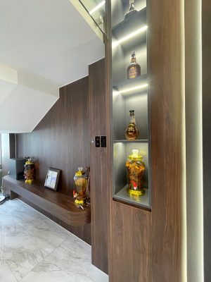 Mời mọi người cùng xem qua mẫu thiết kế nội thất nhà phố mang phong cách hiện đại sang trọng: 