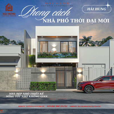 Ý Tưởng Thiết Kế Sáng Tạo Mặt Tiền Nhà 2 Tầng