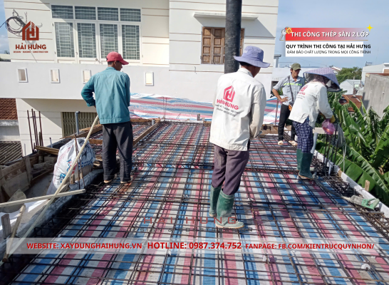Giới Thiệu Về Quy Trình Thi Công Thép Sàn 2 Lớp
