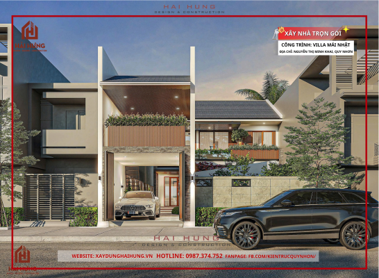 Mời mọi người tham khảo đầy đủ mẫu thiết kế villa mái Nhật chuẩn gu sống chất như người Nhật