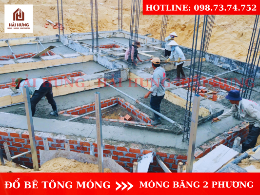 Hạng mục thi công phần móng