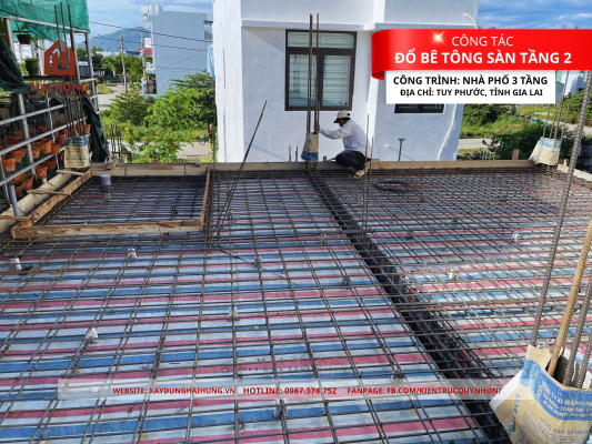 Lựa chọn cốt thép và đảm bảo kết nối công tác đổ bê tông 