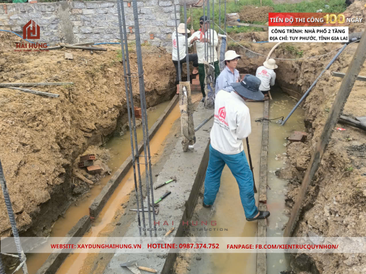 Các giai đoạn thi công trong hành trình xây nhà 100 ngày 