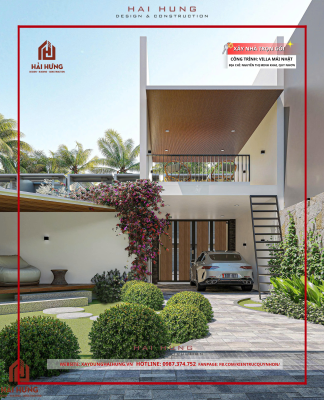 Mời mọi người tham khảo đầy đủ mẫu thiết kế villa mái Nhật chuẩn gu sống chất như người Nhật