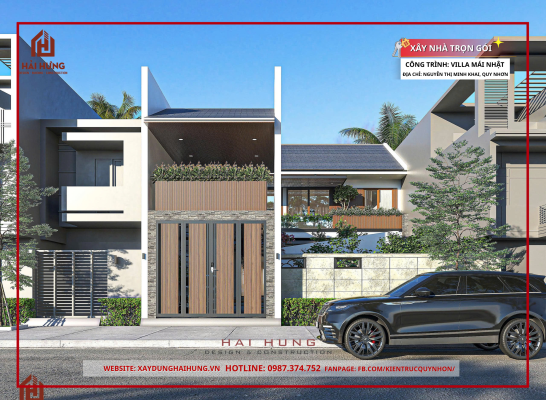 Mời mọi người tham khảo đầy đủ mẫu thiết kế villa mái Nhật chuẩn gu sống chất như người Nhật