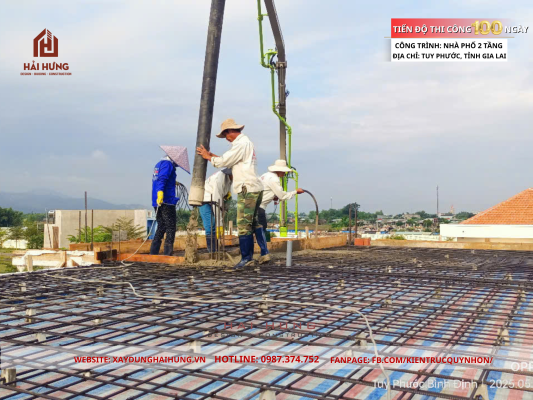 Các giai đoạn thi công trong hành trình xây nhà 100 ngày 