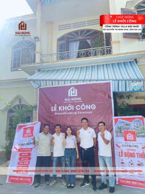 Khởi đầu cho chương mới trong buổi lễ động thổ villa mái Nhật sân vườn hiện đại đẳng cấp tại Tỉnh Gia Lai