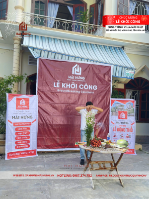 Khởi đầu cho chương mới trong buổi lễ động thổ villa mái Nhật sân vườn hiện đại đẳng cấp tại Tỉnh Gia Lai