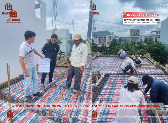 Nghiệm Thu Và Kiểm Tra Thi Công Thép Sàn 2 Lớp