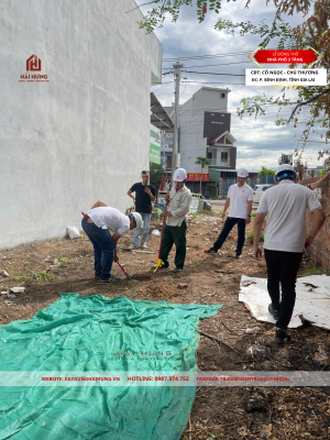 Lời chúc và niềm tin từ gia chủ với lễ động thổ công trình nhà phố
