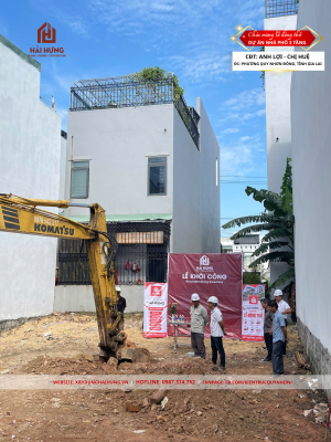 Lễ Cúng Và Khởi Công Nhà Phố 3 Tầng 