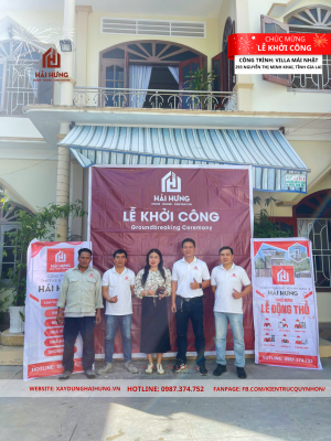 Ý Nghĩa Sự Kiện Lễ Động Thổ Villa Mái Nhật