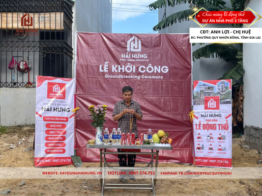 Nghi Thức Và Ý Nghĩa Động Thổ Nhà Phố 3 Tầng