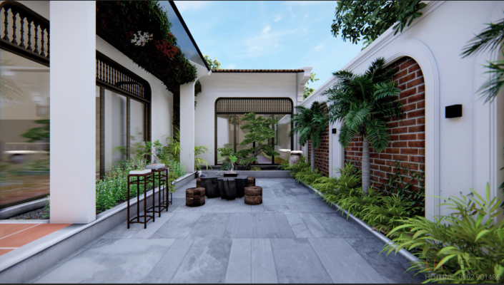 Vị Trí Và Phân Bố Khu Vực Nhà Vườn Hiện Đại