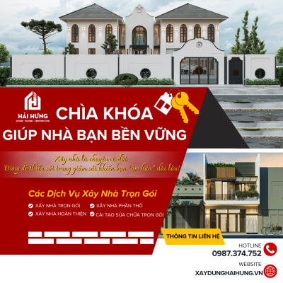 Hạng mục giám sát thi công được xem là then chốt quan trọng giúp ngôi nhà bền vững
