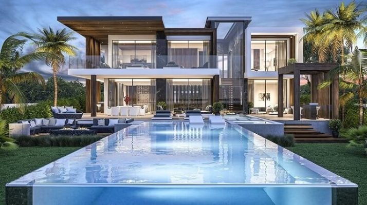 Mẫu nhà đẹp đơn giản kiểu biệt thự sân vườn