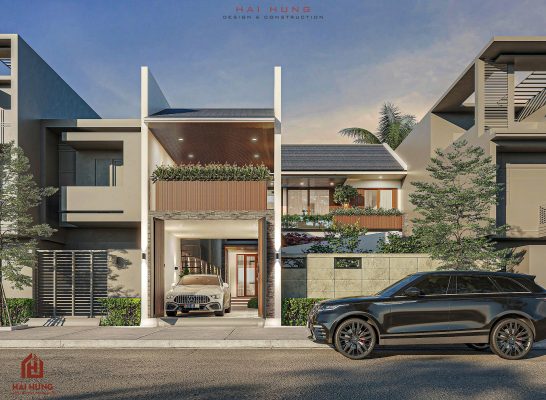 Vẻ Đẹp Tinh Tế Của Thiết Kế Villa Mái Nhật Sân Vườn Cho Gia Đình