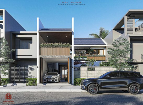 Vẻ Đẹp Tinh Tế Của Thiết Kế Villa Mái Nhật Sân Vườn Cho Gia Đình