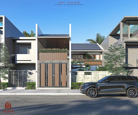 Thiết Kế Hiện Đại Và Thông Minh Trong Thiết Kế Villa Mái Nhật 