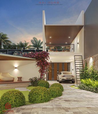 Vẻ Đẹp Tinh Tế Của Thiết Kế Villa Mái Nhật Sân Vườn Cho Gia Đình