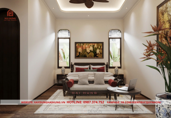 Yếu tố phong cách nhà vườn Indochine hiện đại