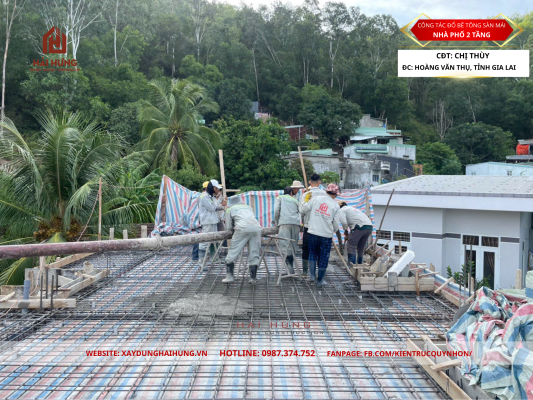 Đổ bê tông liên tục và đồng bộ