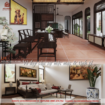 Tổng quan về thiết kế nhà vườn hiện đại - Cập nhật tiến độ thi công nhà vườn hiện đại đại diện tích 100m2