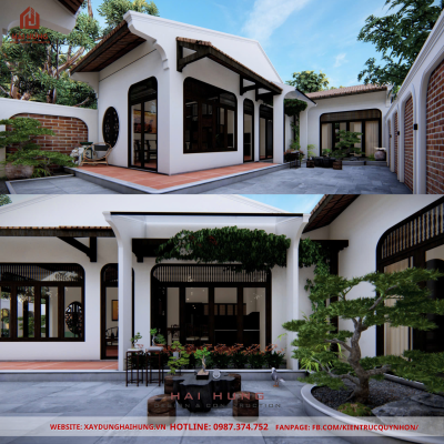 Tổng quan về thiết kế nhà vườn hiện đại diện tích 100m2