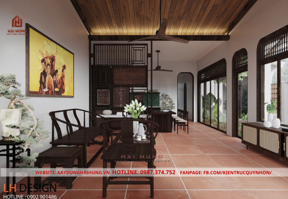 Tổng quan về thiết kế nhà vườn hiện đại diện tích 100m2