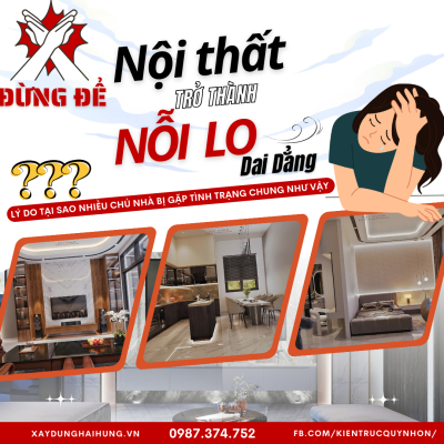 Thiết kế nội thất nhà phố đừng để nội thất trở thành nỗi đau dai dẳng khiến bạn phải khó chịu về thời gian về sau 