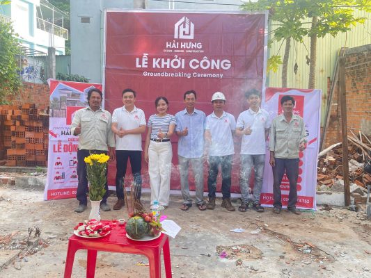 Tiến độ là sự uy tín mà Hải Hưng thể hiện rõ nét qua từng công trình 