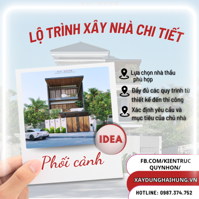 Lộ trình 10 bước chuẩn trong cẩm nang xây nhà phố từ A-Z