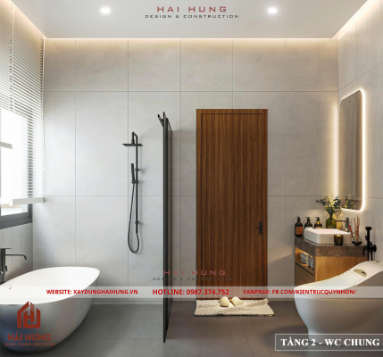 Phòng ngủ master và không gian riêng tư của thiết kế villa hiện đại mái nhật đẹp nhất 