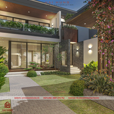 Hoàn hiện villa mái nhật đẹp đẳng cấp từ trong ra ngoài khiến người xem” ĐỨNG HÌNH” mất 3 giây