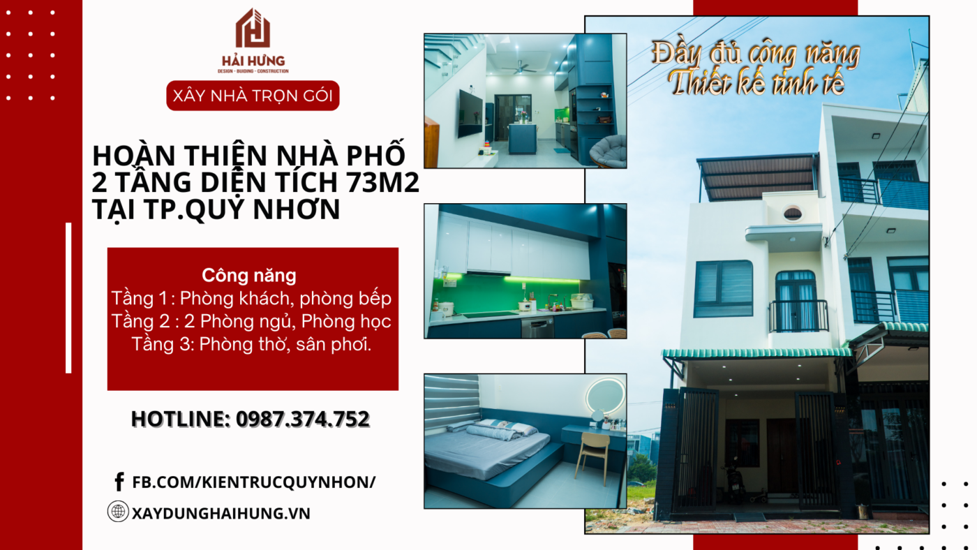 CUỐI NĂM GẤP RÚT HOÀN THIỆN BÀN GIAO NHÀ PHỐ 2 TẦNG HIỆN ĐẠI