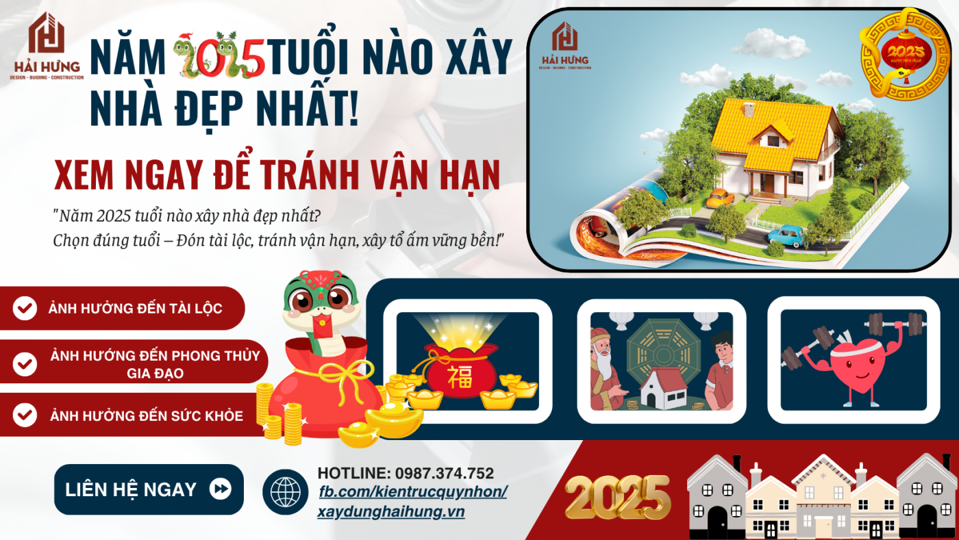 Năm 2025 tuổi nào xây nhà đẹp nhất? Xem ngay để tránh vận hạn!