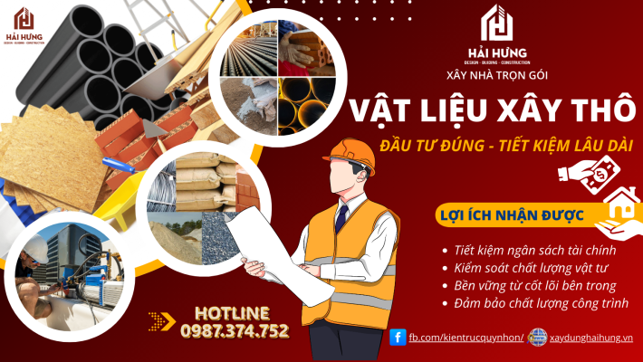 Đầu tư đúng – Tiết kiệm lâu dài: Chọn vật liệu xây thô nhà phố chất lượng để giảm chi phí sửa chữa