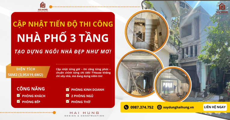[UPDATE CÔNG TRÌNH] GỌI TÊN T’House – Dự án nhà phố đang “làm mưa làm gió” thị trường Bình Định!