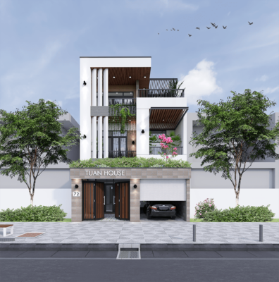 Thiết kế Villa hiện đại 