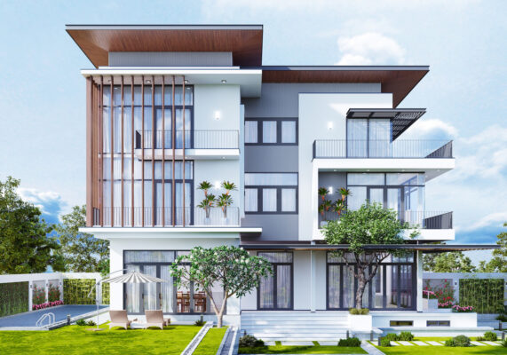 Thiết kế Villa hiện đại 